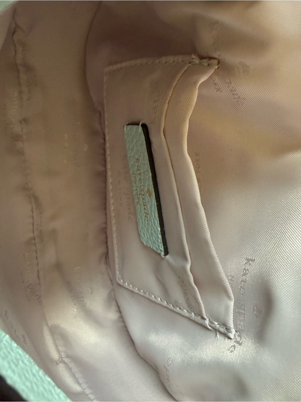 kate spade blue glow pebble leather crossbody - Picture 6 of 7